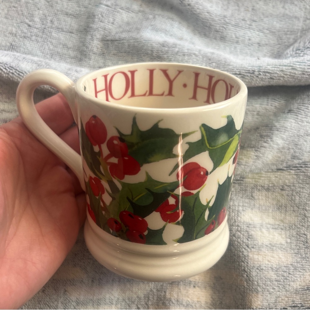 Emma Bridgewater Holly mug NWT